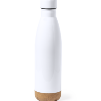 Botella acero inox y corcho 750 ml