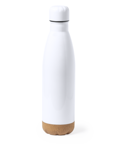 Botella acero inox y corcho 750 ml